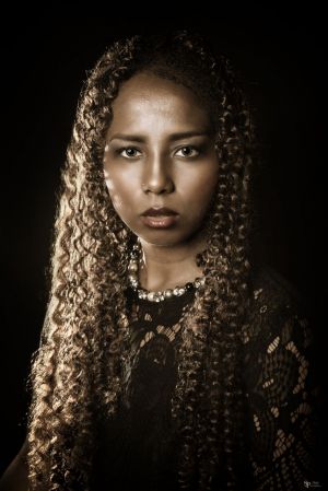 Auteur fotograaf Sheep Photography - Model Samentha - Mua Patricia Dream Visagie - Portret