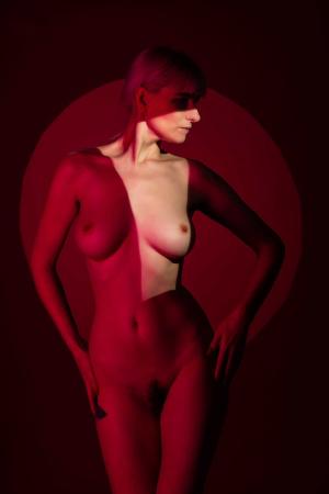 Auteur model SaraScarlet - Foto door Lieven Lens