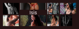 Auteur model Isis - Verzameling van verschillende momenten, op verschillende plaatsen met verschillende fotografen