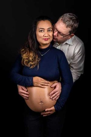 Auteur fotograaf Kristof Peeters - Zwangerschapsshoot met modellen: Ria en Kristof
fotograaf: Kristofograaf